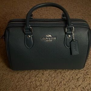 Navy Coach Purse